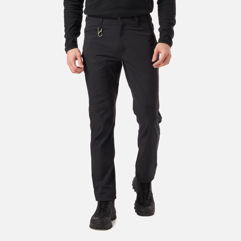 PANTALON HOMBRE LENNOX Q-DRY REGULAR FIT PANTS NEGRO LIPPI - 1