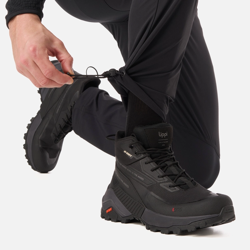PANTALON HOMBRE LENNOX Q-DRY REGULAR FIT PANTS NEGRO LIPPI - 6