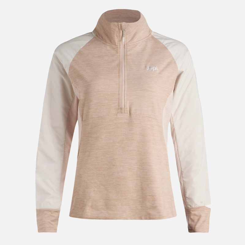 POLERON MUJER EGGER 1/4 ZIP DAMASCO LIPPI - 6