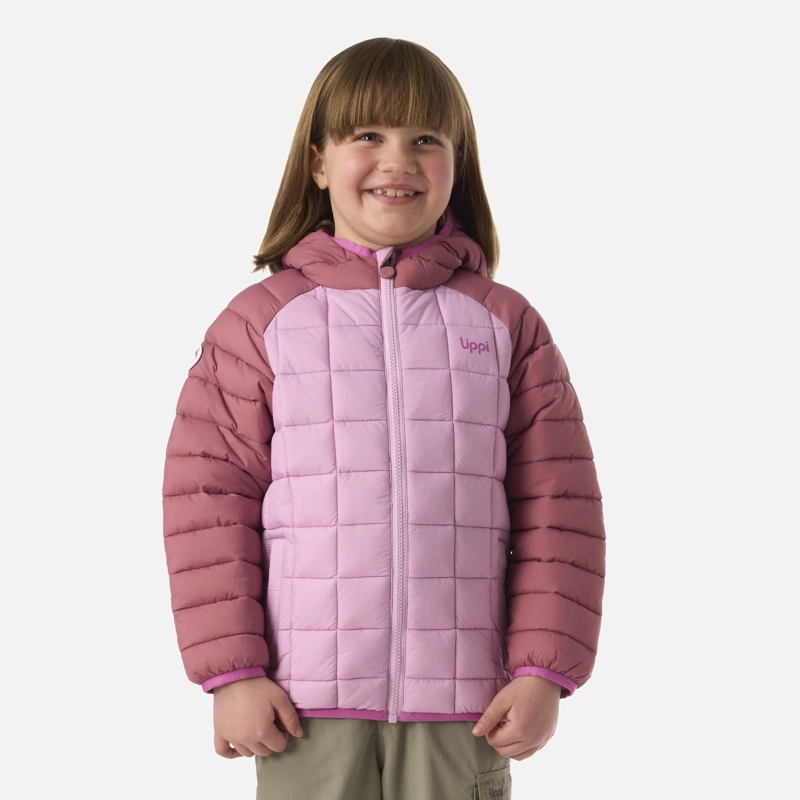CHAQUETA NIÑA ALL SUMMER STEAM-PRO HOODY JACKET ROSA OSCURO LIPPI - 1