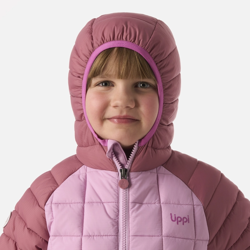 CHAQUETA NIÑA ALL SUMMER STEAM-PRO HOODY JACKET ROSA OSCURO LIPPI - 4