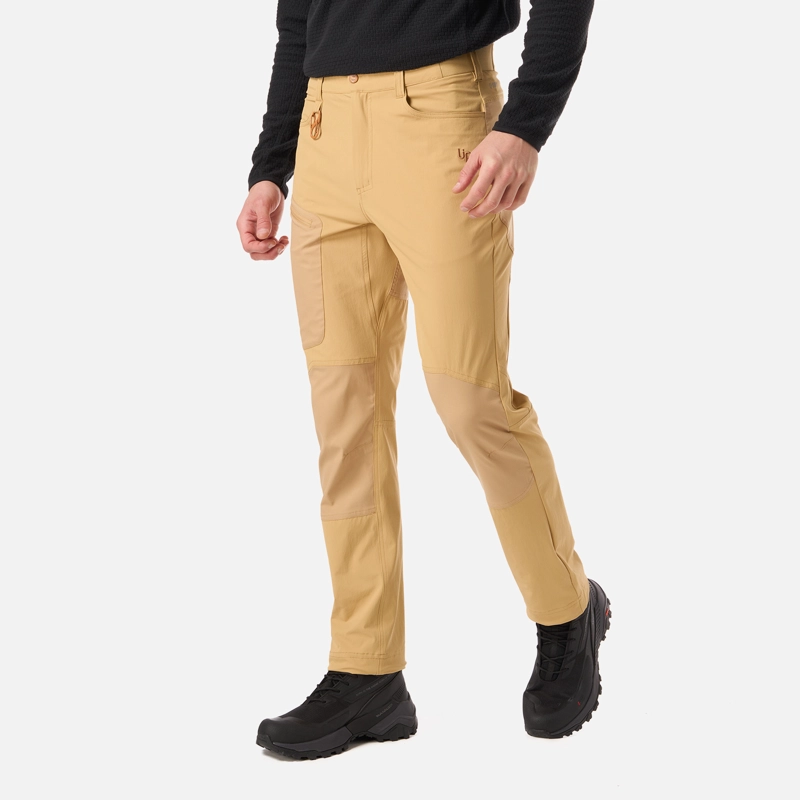 PANTALON HOMBRE LENNOX Q-DRY REGULAR FIT PANTS CAMEL LIPPI V26 - 2