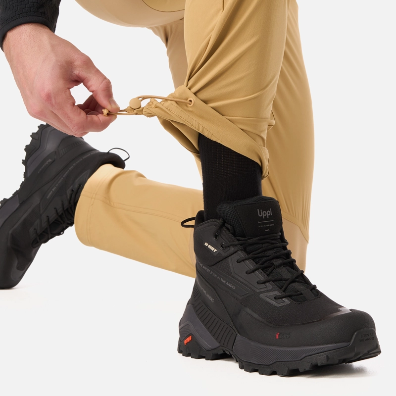 PANTALON HOMBRE LENNOX Q-DRY REGULAR FIT PANTS CAMEL LIPPI V26 - 6