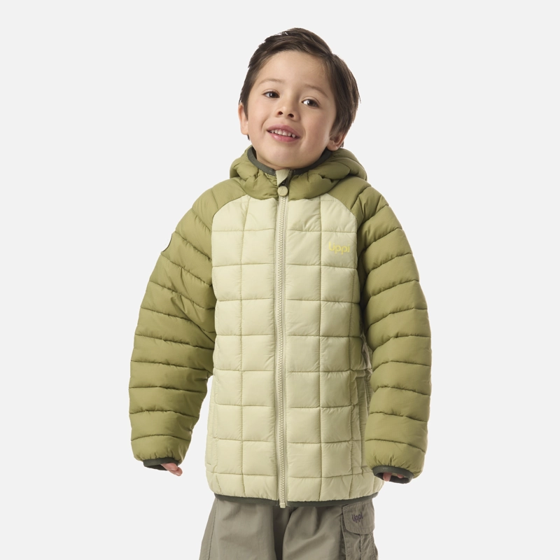 LIPPI CHAQUETA NIÑO ALL SUMMER STEAM-PRO HOODY JACKET VERDE LIPPI V26