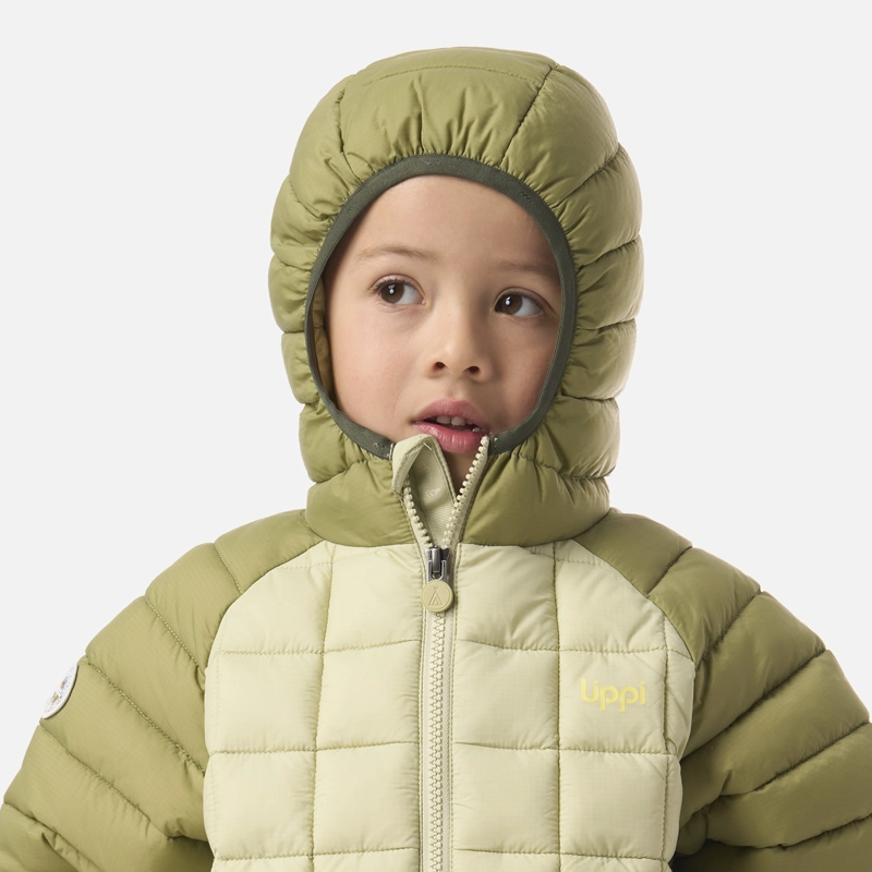 CHAQUETA NIÑO ALL SUMMER STEAM-PRO HOODY JACKET VERDE LIPPI V26 - 4