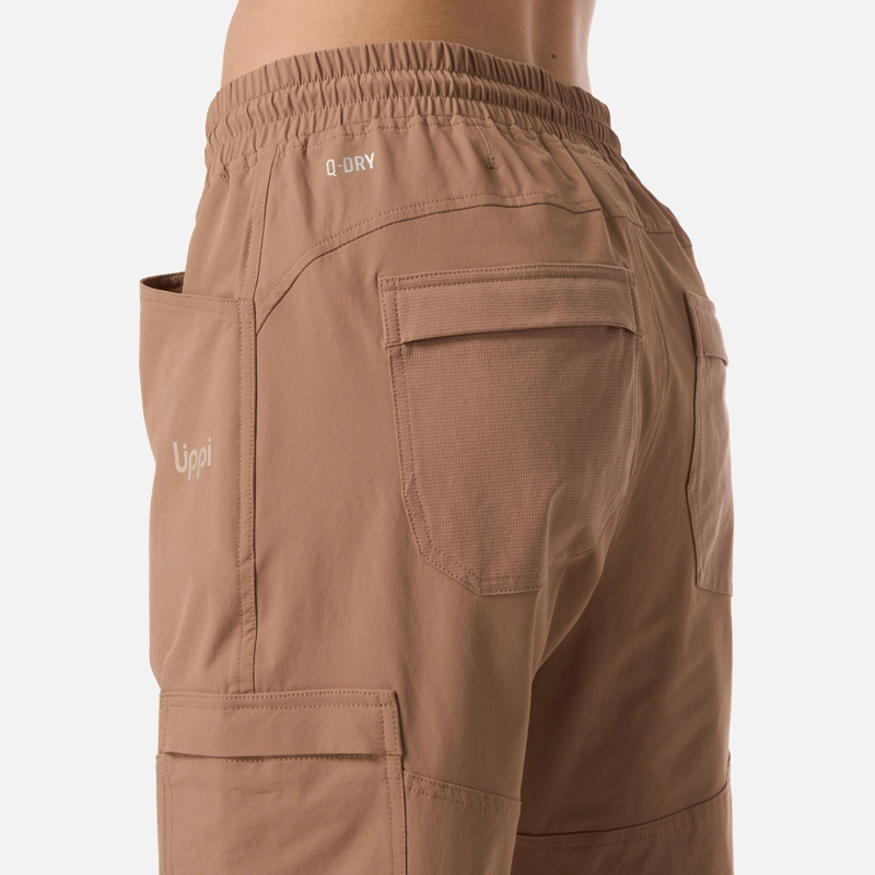 PANTALON MUJER ROCK Q-DRY PANTS CANELA LIPPI - 7