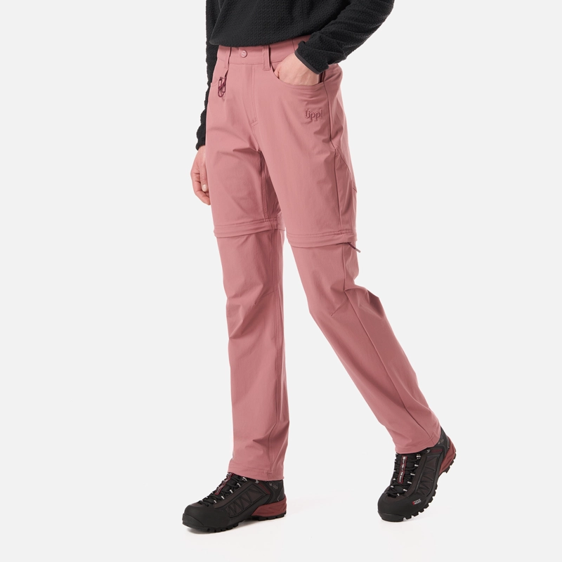PANTALON MUJER LENNOX Q-DRY MIX-2 PANTS ROSA OSCURO LIPPI V26 - 2