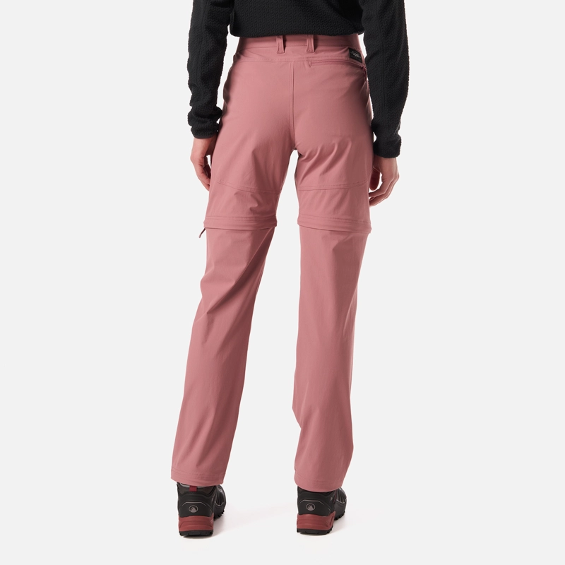 PANTALON MUJER LENNOX Q-DRY MIX-2 PANTS ROSA OSCURO LIPPI V26 - 3