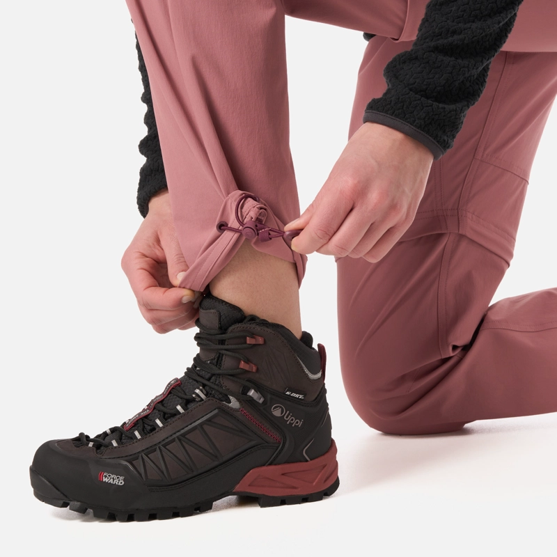 PANTALON MUJER LENNOX Q-DRY MIX-2 PANTS ROSA OSCURO LIPPI V26 - 6