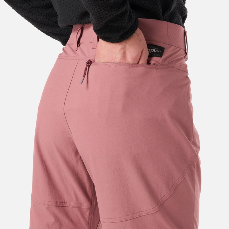 PANTALON MUJER LENNOX Q-DRY MIX-2 PANTS ROSA OSCURO LIPPI V26 - 7