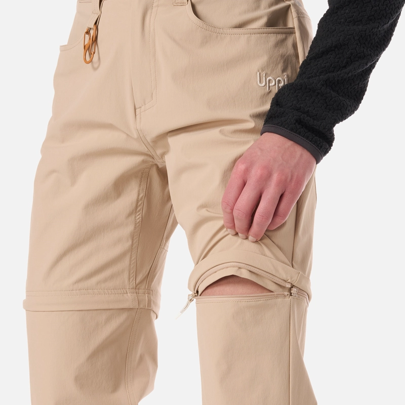 PANTALON MUJER LENNOX Q-DRY MIX-2 PANTS BEIGE LIPPI V26 - 5