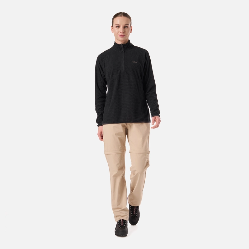 PANTALON MUJER LENNOX Q-DRY MIX-2 PANTS BEIGE LIPPI V26 - 8