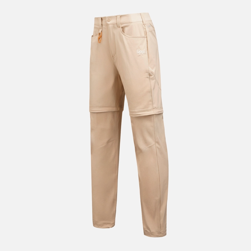 PANTALON MUJER LENNOX Q-DRY MIX-2 PANTS BEIGE LIPPI V26 - 9