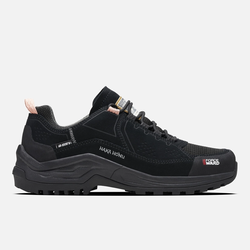 ZAPATO MUJER PAMPA LOW NEGRO HAKA HONU - 1