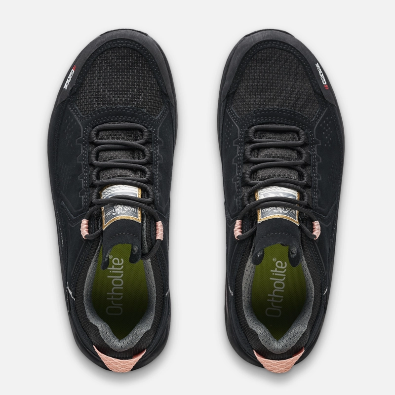 ZAPATO MUJER PAMPA LOW NEGRO HAKA HONU - 6