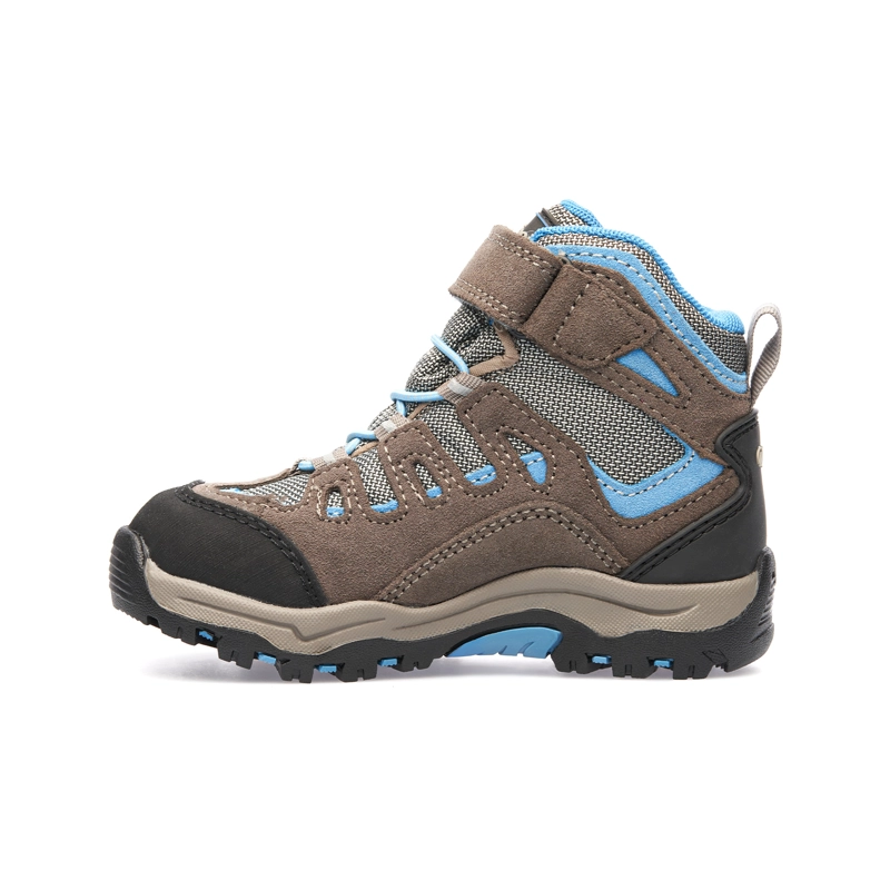 BOTIN NIÑO PUELO CS HI VELCRO CAFE / AZUL LIPPI - 2