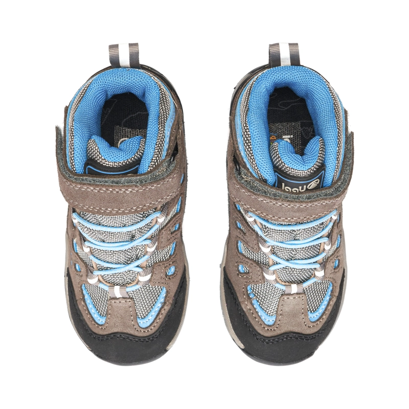 BOTIN NIÑO PUELO CS HI VELCRO CAFE / AZUL LIPPI - 6