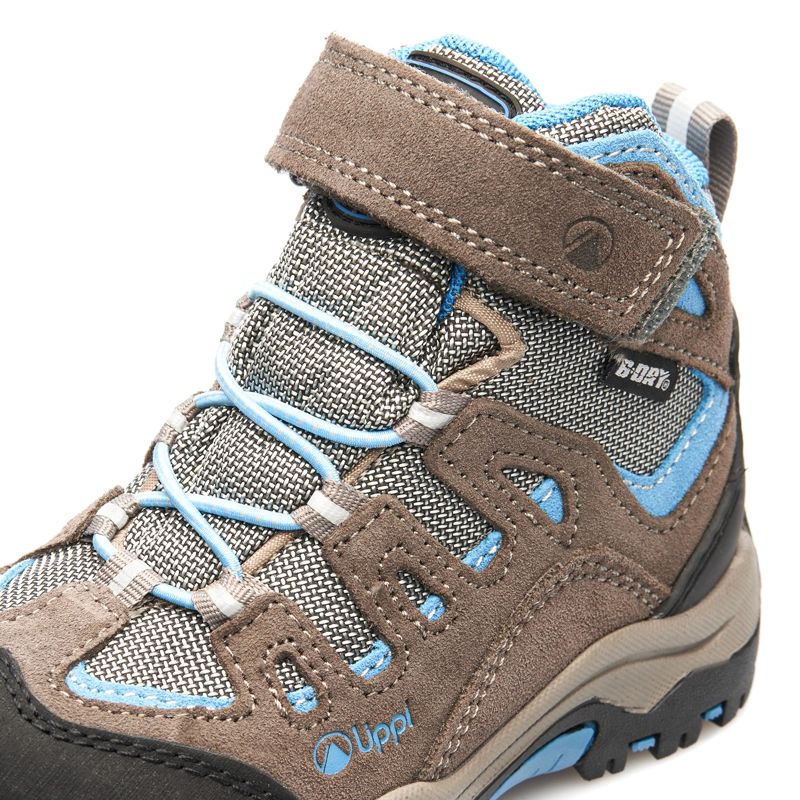 BOTIN NIÑO PUELO CS HI VELCRO CAFE / AZUL LIPPI - 7