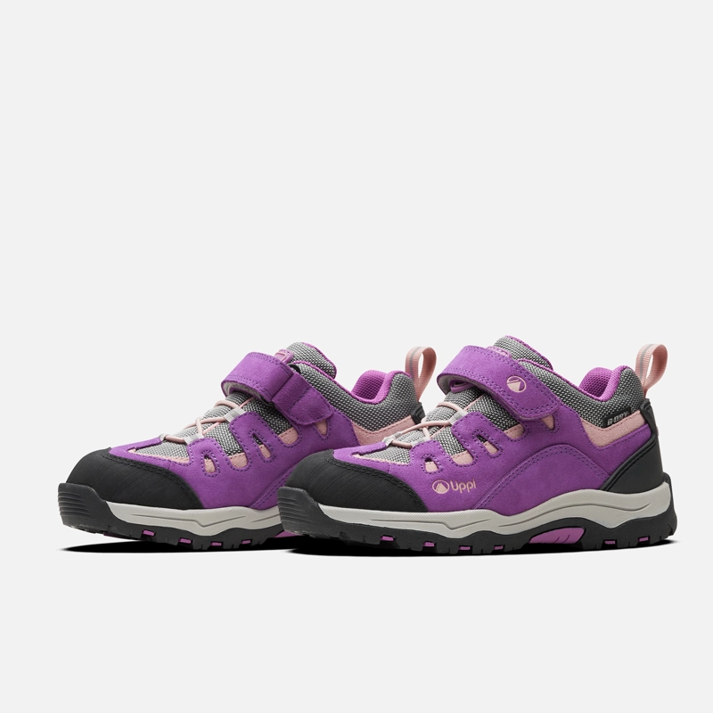 ZAPATO NIÑA PUELO CS LOW VELCRO MORADO LIPPI V26 - 3