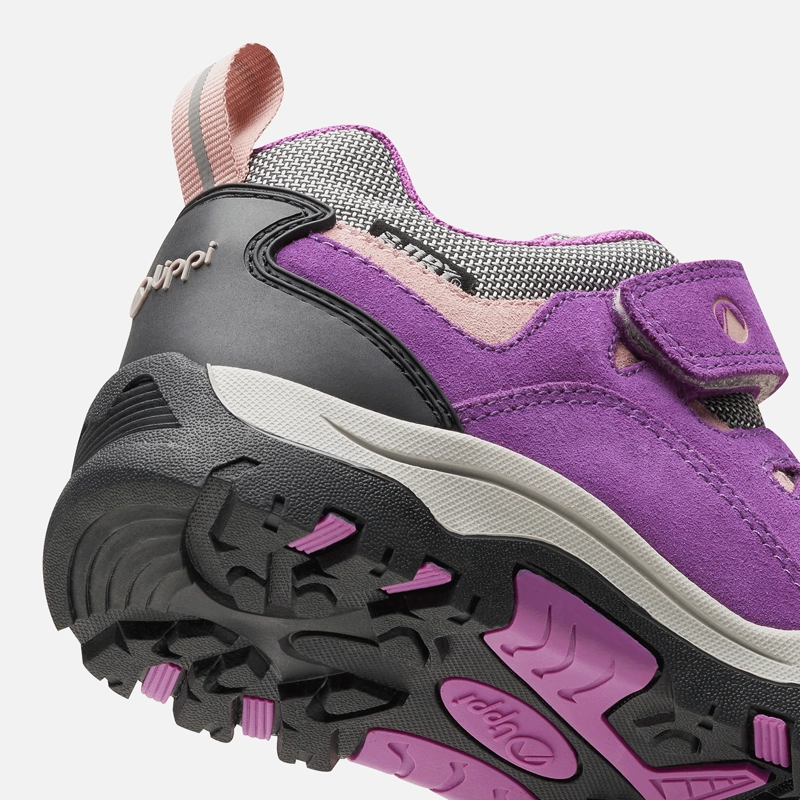 ZAPATO NIÑA PUELO CS LOW VELCRO MORADO LIPPI V26 - 8
