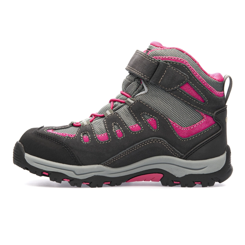 BOTIN NIÑA PUELO CS HI VELCRO GRIS / FUCSIA LIPPI - 2