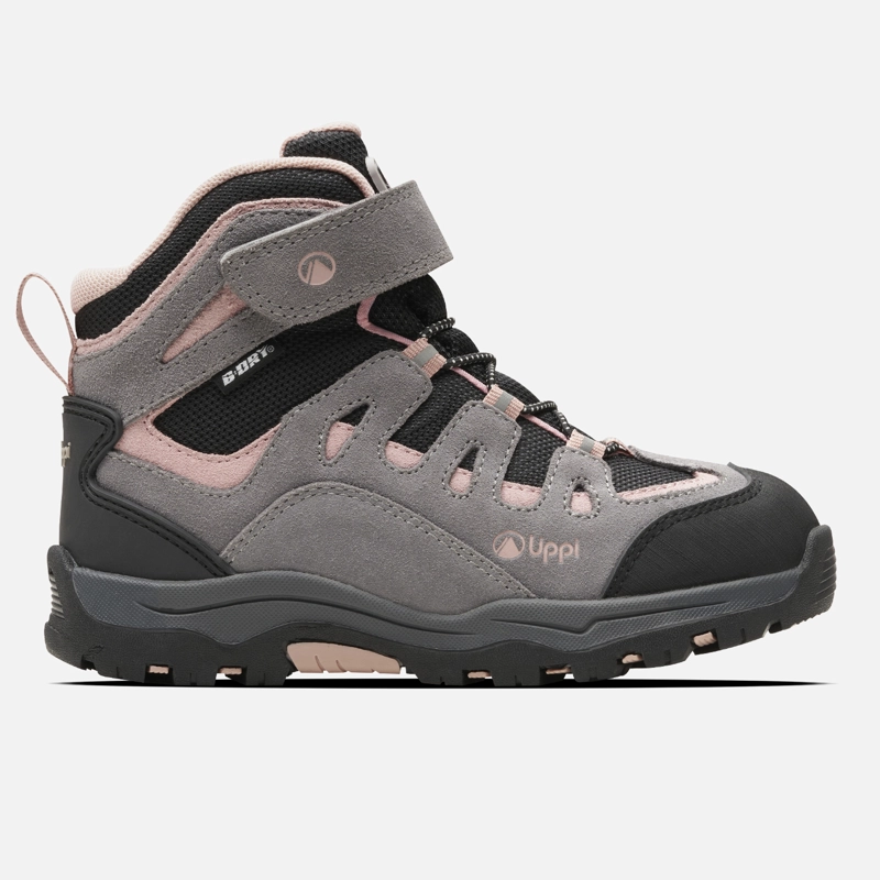 BOTIN NIÑA PUELO CS HI VELCRO GRIS / DAMASCO LIPPI - 1