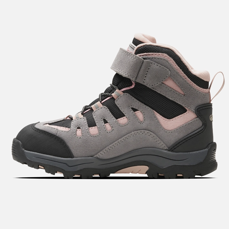 BOTIN NIÑA PUELO CS HI VELCRO GRIS / DAMASCO LIPPI - 2