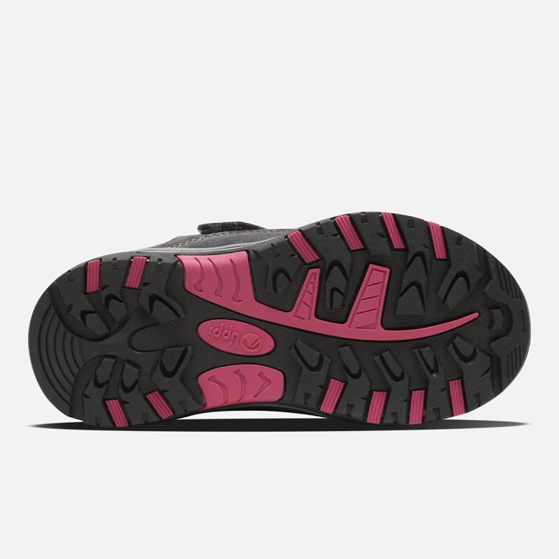 ZAPATO NIÑA PUELO CS LOW VELCRO GRIS / FUCSIA LIPPI - 3