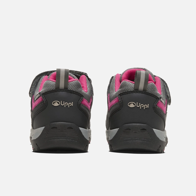 ZAPATO NIÑA PUELO CS LOW VELCRO GRIS / FUCSIA LIPPI - 5