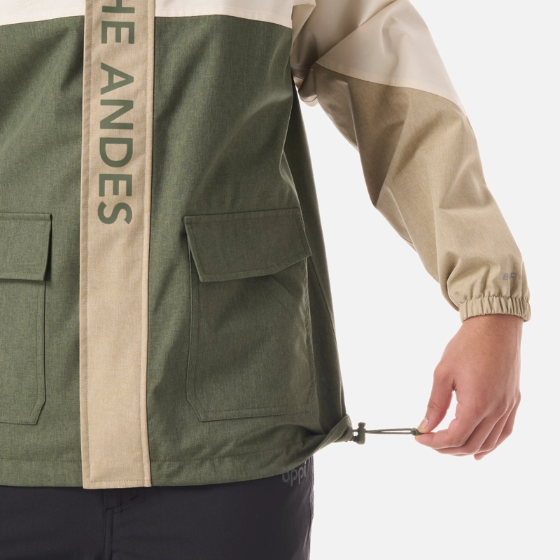 CHAQUETA TEEN BOY FIREPLACE B-DRY JACKET VERDE OLIVA LIPPI - 6