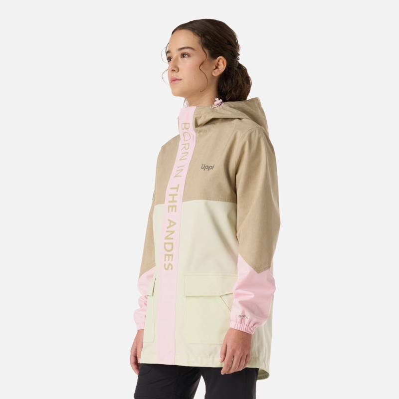 CHAQUETA TEEN GIRL FIREPLACE B-DRY JACKET VERDE OLIVA LIPPI - 2