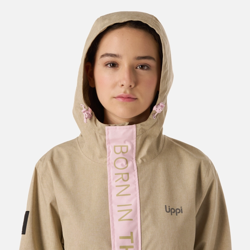CHAQUETA TEEN GIRL FIREPLACE B-DRY JACKET VERDE OLIVA LIPPI - 4