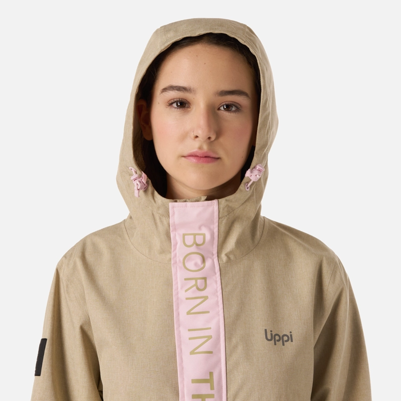CHAQUETA TEEN GIRL FIREPLACE B-DRY JACKET VERDE OLIVA LIPPI - 4