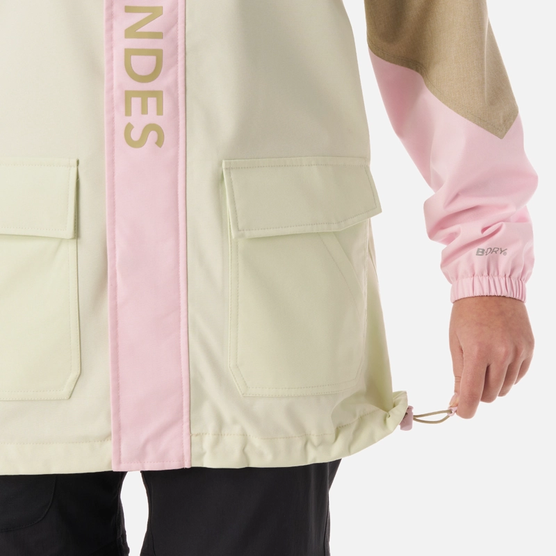 CHAQUETA TEEN GIRL FIREPLACE B-DRY JACKET VERDE OLIVA LIPPI - 7