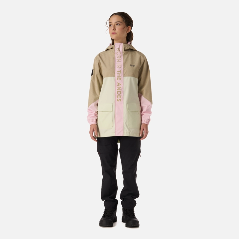 CHAQUETA TEEN GIRL FIREPLACE B-DRY JACKET VERDE OLIVA LIPPI - 8