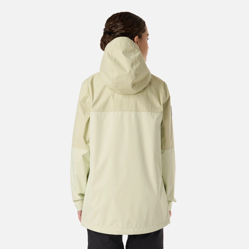 CHAQUETA TEEN GIRL BLIZZARD B-DRY HOODY JACKET GRIS / VERDE LIPPI V26 - 3