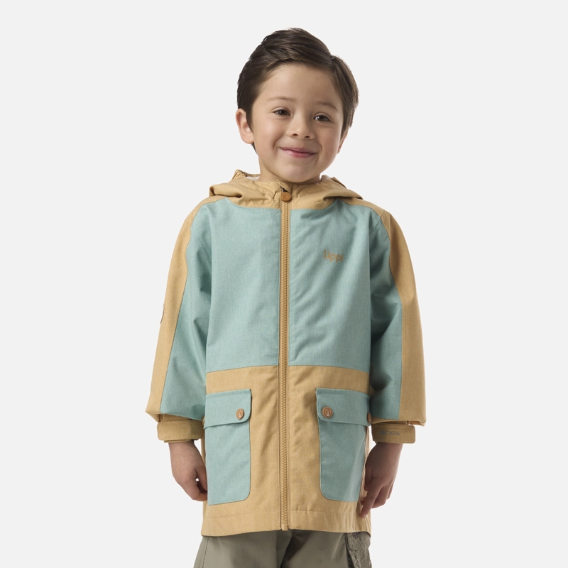CHAQUETA NIÑO FIREPLACE B-DRY JACKET CAMEL LIPPI - 1