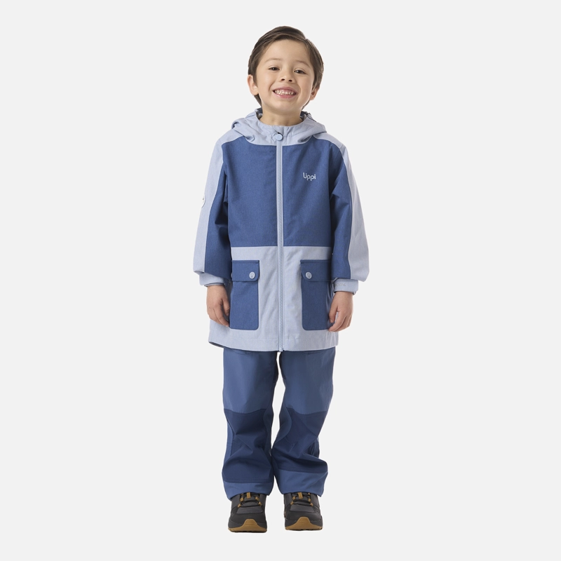 CHAQUETA NIÑO FIREPLACE B-DRY JACKET AZUL PIEDRA LIPPI V26 - 6
