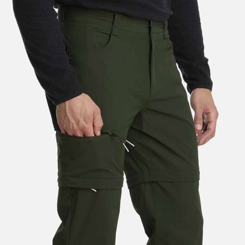 PANTALON HOMBRE BLACKLASH Q-DRY MIX-2 PANTS VERDE MILITAR LIPPI - 5