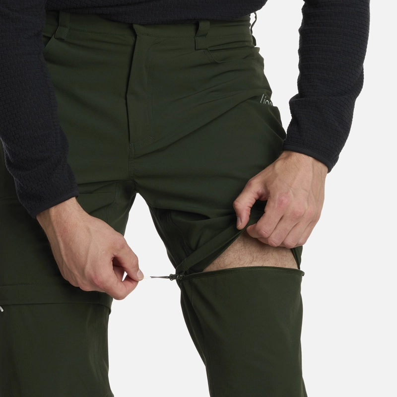 PANTALON HOMBRE BLACKLASH Q-DRY MIX-2 PANTS VERDE MILITAR LIPPI - 6