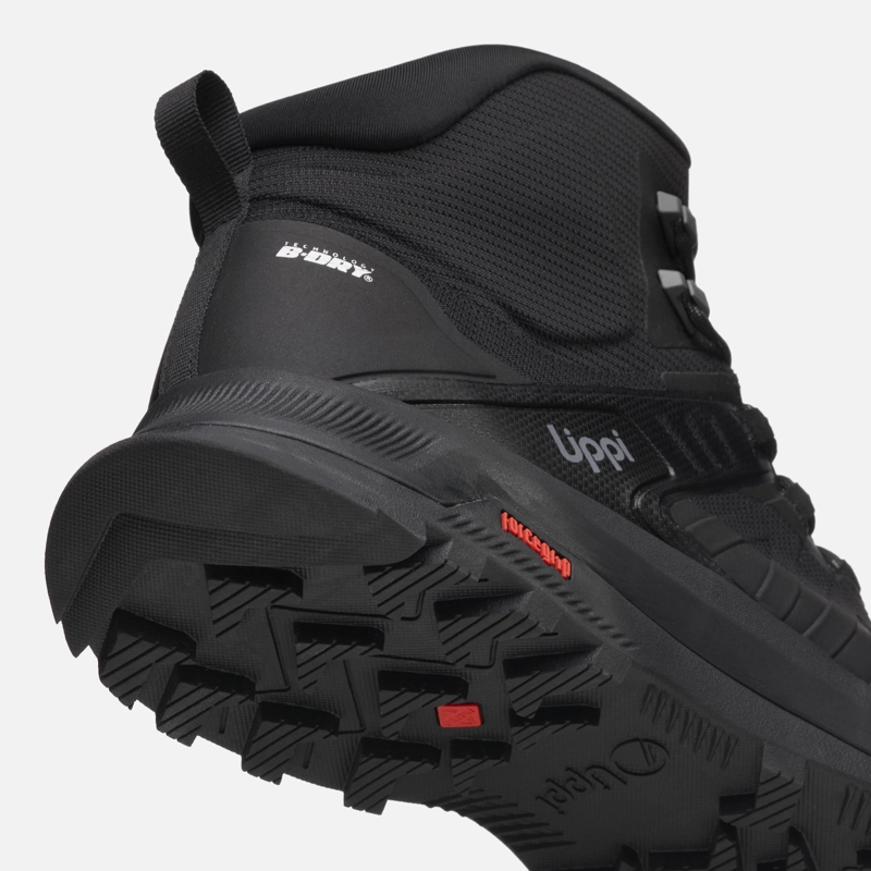 ZAPATILLA HOMBRE VULCANO IRON STONE MID B-DRY NEGRO LIPPI V26 - 8