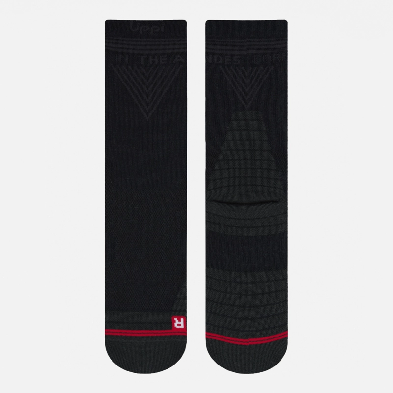 CALCETINES HOMBRE DUO TREKKING LIGHT PACK NEGRO AZUL LIPPI V26 - 2