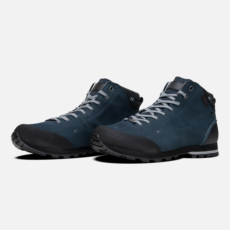 BOTIN HOMBRE WOODS MID AZUL LIPPI - 4