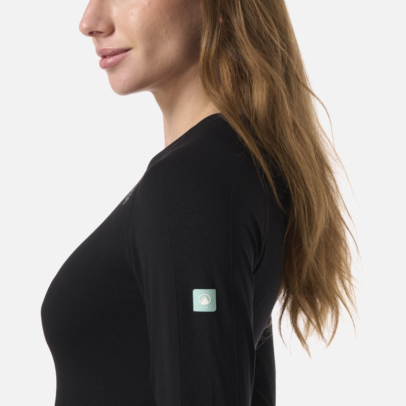 PRIMERA CAPA MUJER SKINTEC ACTIVE Q-DRY TOP NEGRO LIPPI V26 - 4