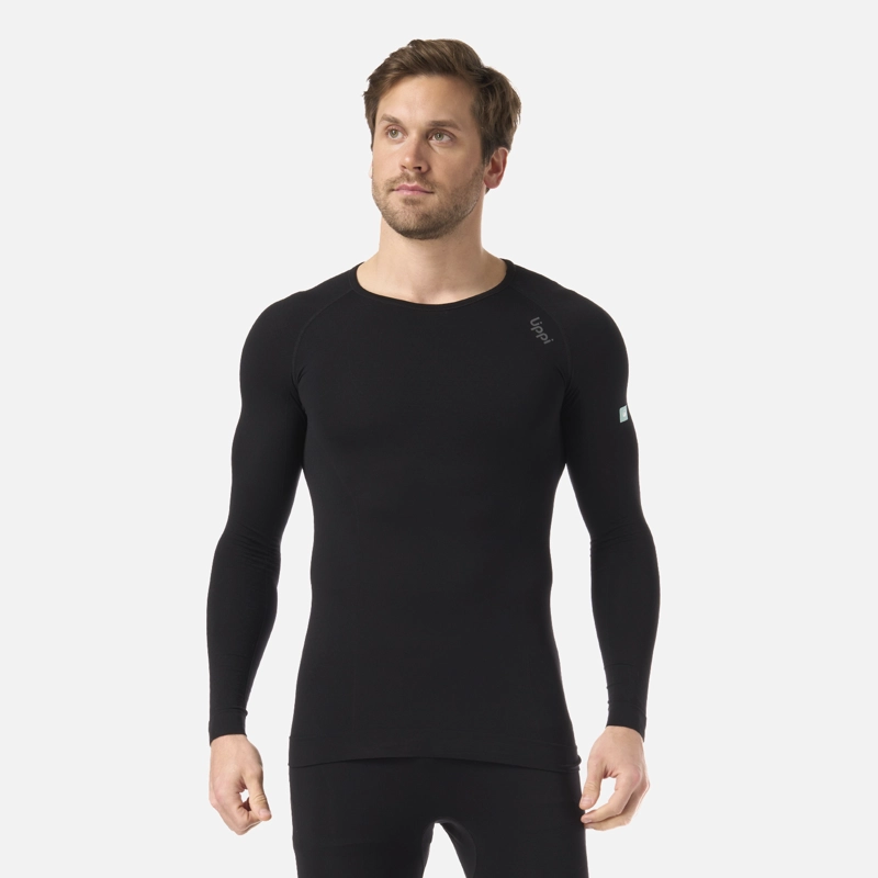 PRIMERA CAPA HOMBRE SKINTEC ACTIVE Q-DRY TOP NEGRO LIPPI V26 - 1