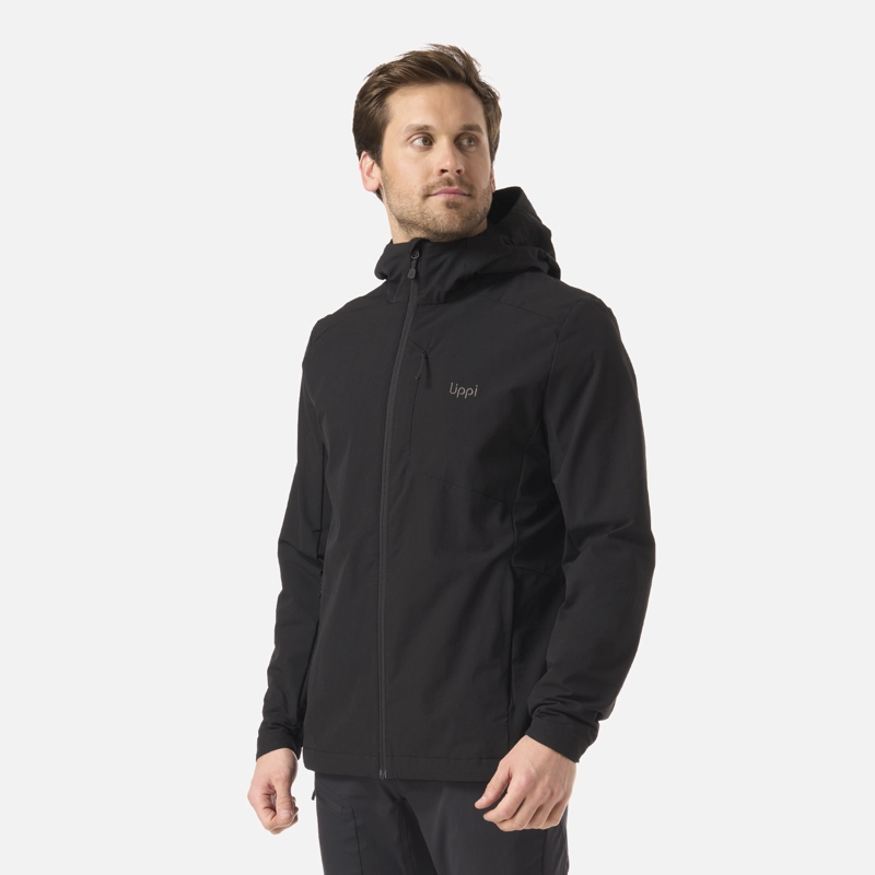 CHAQUETA HOMBRE WIND-TREK SOFTSHELL JACKET NEGRO LIPPI V26 - 2