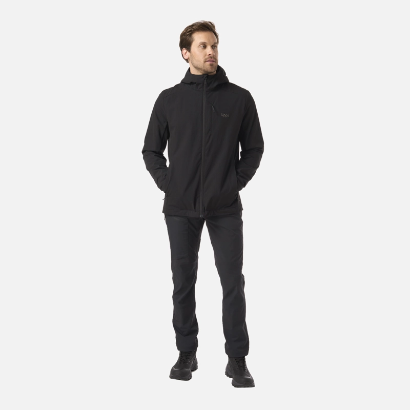 CHAQUETA HOMBRE WIND-TREK SOFTSHELL JACKET NEGRO LIPPI V26 - 9