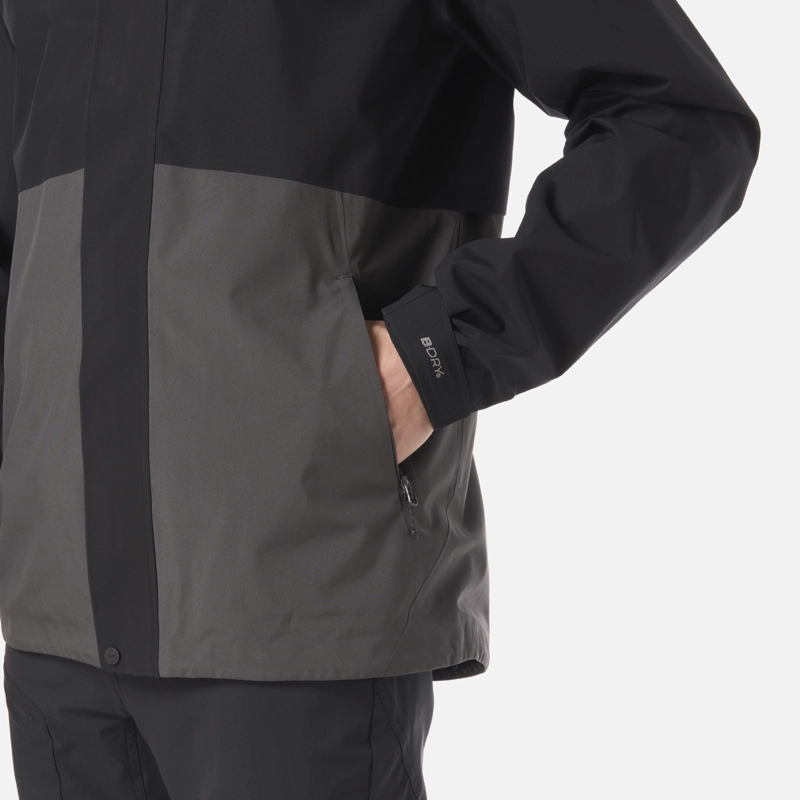 CHAQUETA HOMBRE WINTERFURY B-DRY JACKET GRIS OSCURO LIPPI V26 - 6