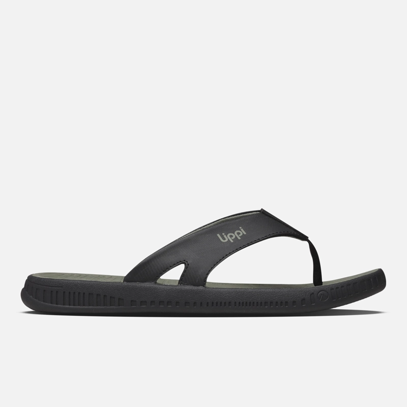 SANDALIA HOMBRE TAKE GO NEGRO / VERDE LIPPI - 1