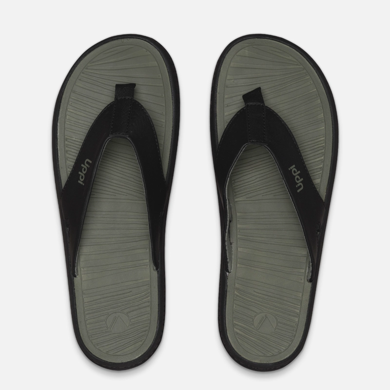 SANDALIA HOMBRE TAKE GO NEGRO / VERDE LIPPI - 5
